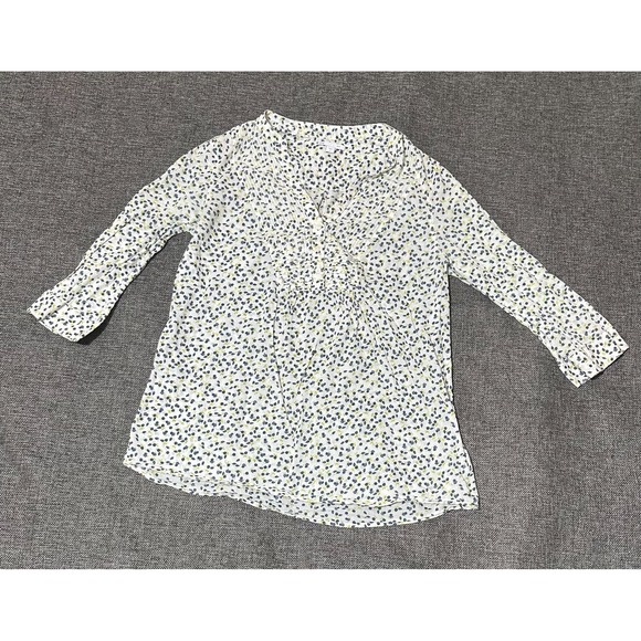 GAP Tops - Gap Women's S‎ Pull Over Split V Neck Blouse